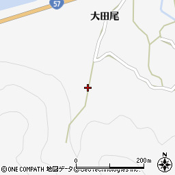 熊本県宇城市三角町大田尾191周辺の地図