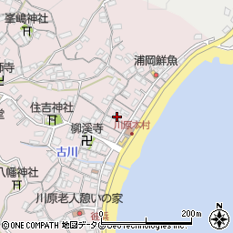 長崎県長崎市川原町245周辺の地図