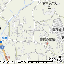 熊本県宇城市松橋町豊福1357周辺の地図