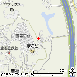 熊本県宇城市松橋町豊福1451周辺の地図