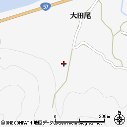 熊本県宇城市三角町大田尾189周辺の地図