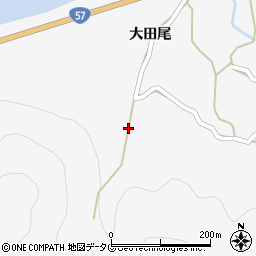 熊本県宇城市三角町大田尾187周辺の地図