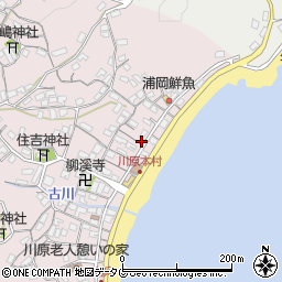 長崎県長崎市川原町230周辺の地図