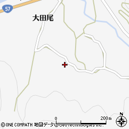 熊本県宇城市三角町大田尾464周辺の地図