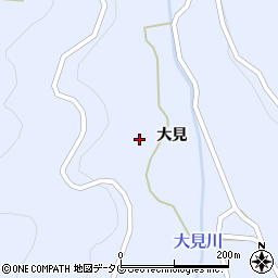 熊本県宇城市不知火町大見周辺の地図