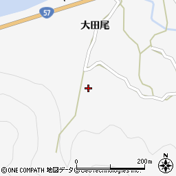 熊本県宇城市三角町大田尾314周辺の地図