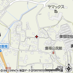 熊本県宇城市松橋町豊福1358周辺の地図