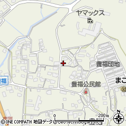 熊本県宇城市松橋町豊福1111周辺の地図