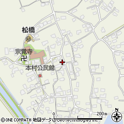 熊本県宇城市松橋町西下郷560-1周辺の地図