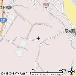 板倉重昌碑周辺の地図