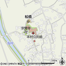 熊本県宇城市松橋町西下郷546周辺の地図