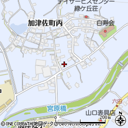 ＪＡ島原雲仙　加津佐農機センター周辺の地図