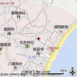 長崎県長崎市川原町204周辺の地図