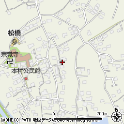 熊本県宇城市松橋町西下郷568周辺の地図