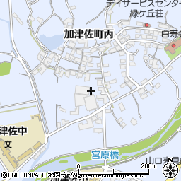 長崎県南島原市加津佐町丙1592周辺の地図
