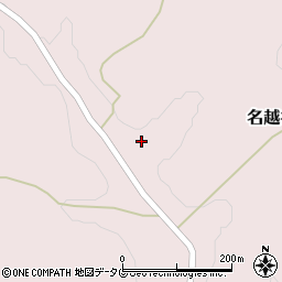 熊本県下益城郡美里町名越谷1375周辺の地図