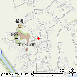 熊本県宇城市松橋町西下郷560周辺の地図