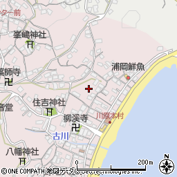 長崎県長崎市川原町210周辺の地図