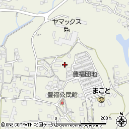 熊本県宇城市松橋町豊福1091周辺の地図