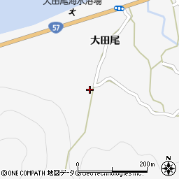 熊本県宇城市三角町大田尾186周辺の地図