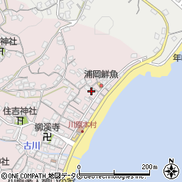 長崎県長崎市川原町24周辺の地図