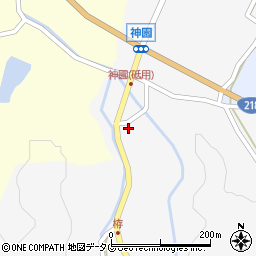 熊本県下益城郡美里町中郡2153周辺の地図