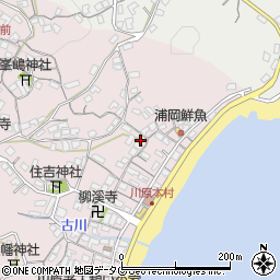 長崎県長崎市川原町215周辺の地図