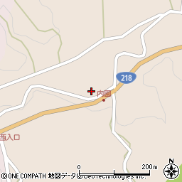 熊本県下益城郡美里町畝野3876周辺の地図