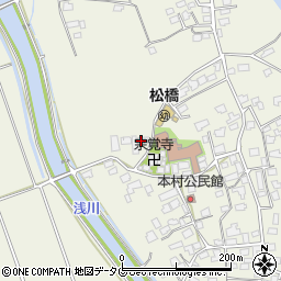 熊本県宇城市松橋町西下郷885周辺の地図