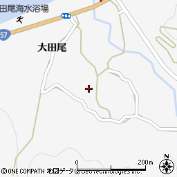 熊本県宇城市三角町大田尾442周辺の地図