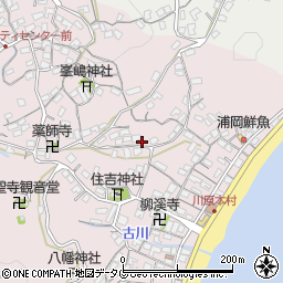 長崎県長崎市川原町190周辺の地図