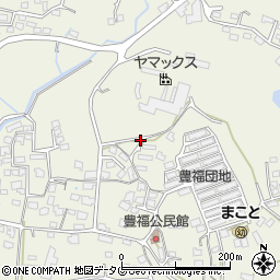 熊本県宇城市松橋町豊福1104周辺の地図