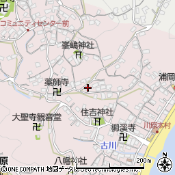 長崎県長崎市川原町173周辺の地図