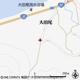 熊本県宇城市三角町大田尾101周辺の地図