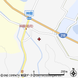 熊本県下益城郡美里町中郡2121周辺の地図