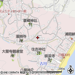 長崎県長崎市川原町175周辺の地図