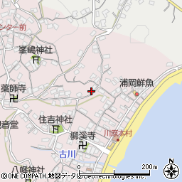 長崎県長崎市川原町195周辺の地図