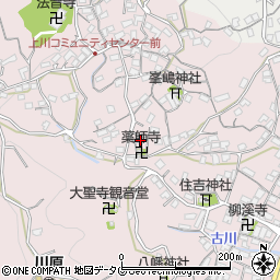 長崎県長崎市川原町351周辺の地図
