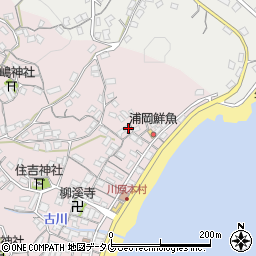 長崎県長崎市川原町29周辺の地図