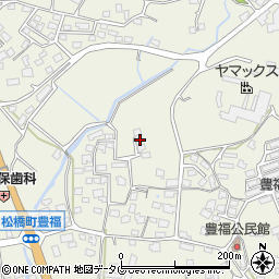 熊本県宇城市松橋町豊福1508周辺の地図