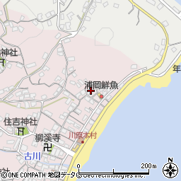 長崎県長崎市川原町32周辺の地図