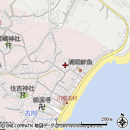 長崎県長崎市川原町50周辺の地図