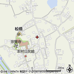 熊本県宇城市松橋町西下郷523-1周辺の地図