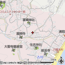 長崎県長崎市川原町164周辺の地図