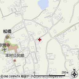 熊本県宇城市松橋町西下郷575周辺の地図