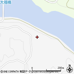 熊本県下益城郡美里町洞岳3824周辺の地図