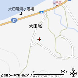 熊本県宇城市三角町大田尾430周辺の地図