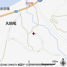 熊本県宇城市三角町大田尾414周辺の地図