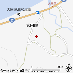 熊本県宇城市三角町大田尾429周辺の地図
