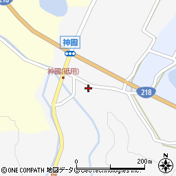 熊本県下益城郡美里町中郡2136周辺の地図